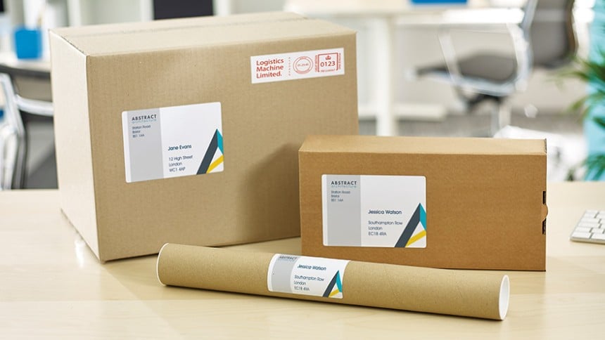 White Parcel Labels | Avery